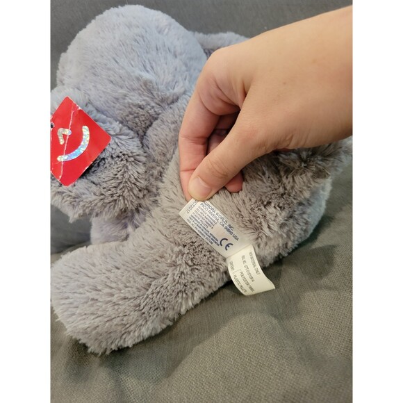 Aurora Lil Benny Phant Grey Elephant 10" Plush NEW WITH TAGS Soft Sitting Plush - Picture 8 of 8